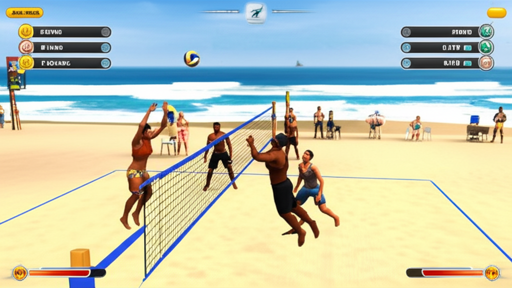 Volleyball game