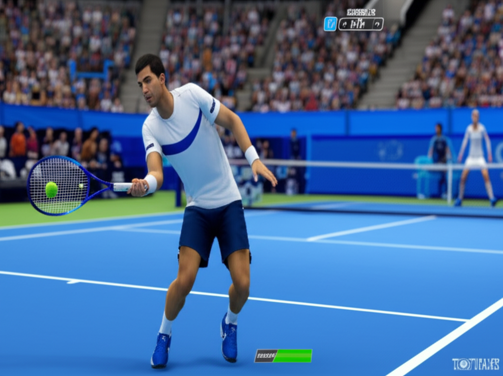 Tennis game